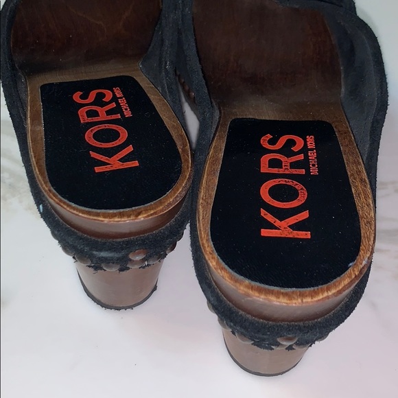 NWOT Michael Kors suede clog! - Picture 4 of 8